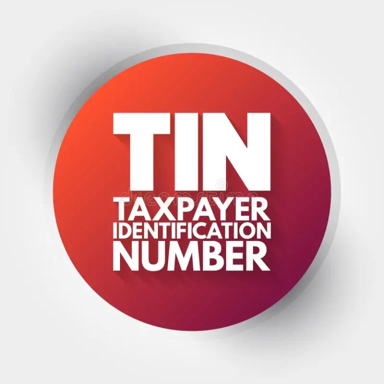 Taxpayer Identification Number (TIN)